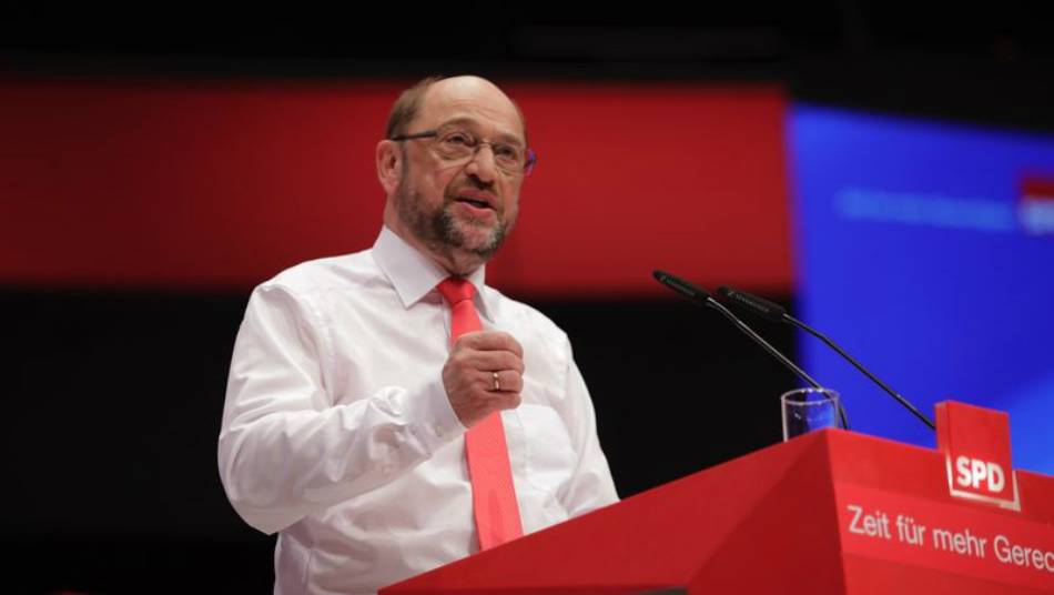 Martin Schulz und die SPD wollen für mehr Gerechtigkeit sorgen. Auch gehe es um die Stärkung des demokratischen Europa und wie wir den Frieden sichern in einer Welt, in der der Frieden bedroht ist.