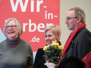 Christel Zobeley, MdB Bettina Müller und Thomas Görlich
