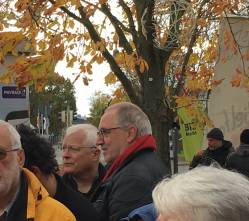 SPD-Fraktionsvorsitzender Thomas Görlich (rechts) und Fraktionsmitglied Wofgang Seiferth