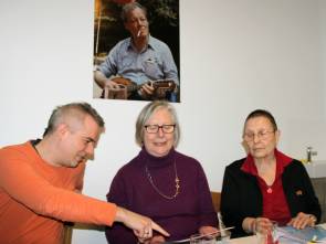 V.l.n.r. Daniel Kömpel, Christel Zobeley und Elke Wojnar