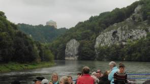 Blick vom Donaudurchbruch auf die Befreiungshalle