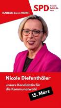 Nicole Diiefenthäler, Kandidatin für die Stadtverordnetenversammlung