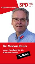 Dr. Markus Rester, Kandidat für Stv und Ortsbeirat Rendel