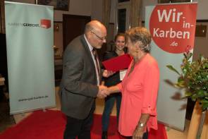 Edelgard Fuge-Stich für langjährige Mitgliedschaft geehrt