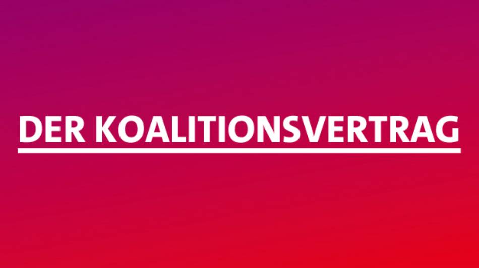 Der Koalitionsvertrag