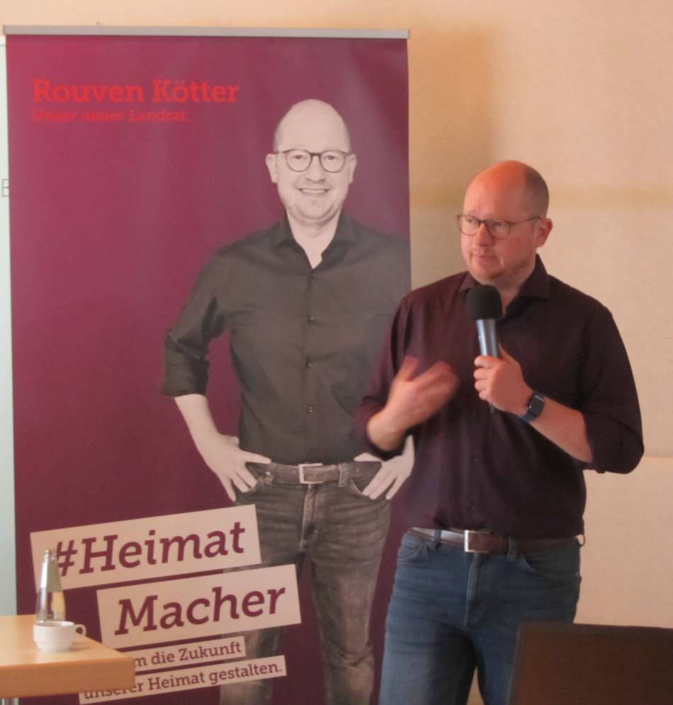 Landratskandidat Rouven Kötter Landratskandidat Rouven Kötter