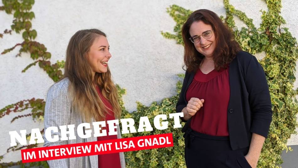 Nachgefragt...: Heute zu Gast ist unsere Landtagsabgeordnete Lisa Gnadl Nachgefragt...: Heute zu Gast ist unsere Landtagsabgeordnete Lisa Gnadl