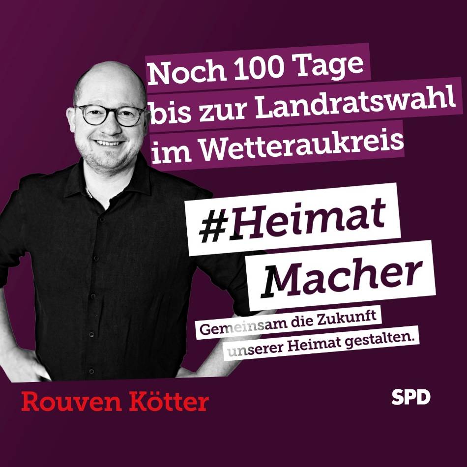 Rouven Kötter, Landrats-Kandidat Rouven Kötter, Landrats-Kandidat