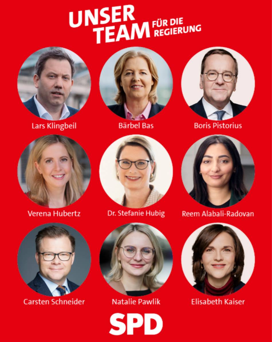 SPD-Regierungsteam