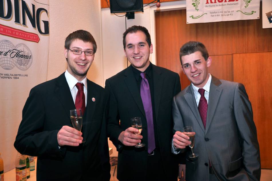 Unsere Jusos Oliver Lietz, Marvin Ulrich und Niko Dotlic